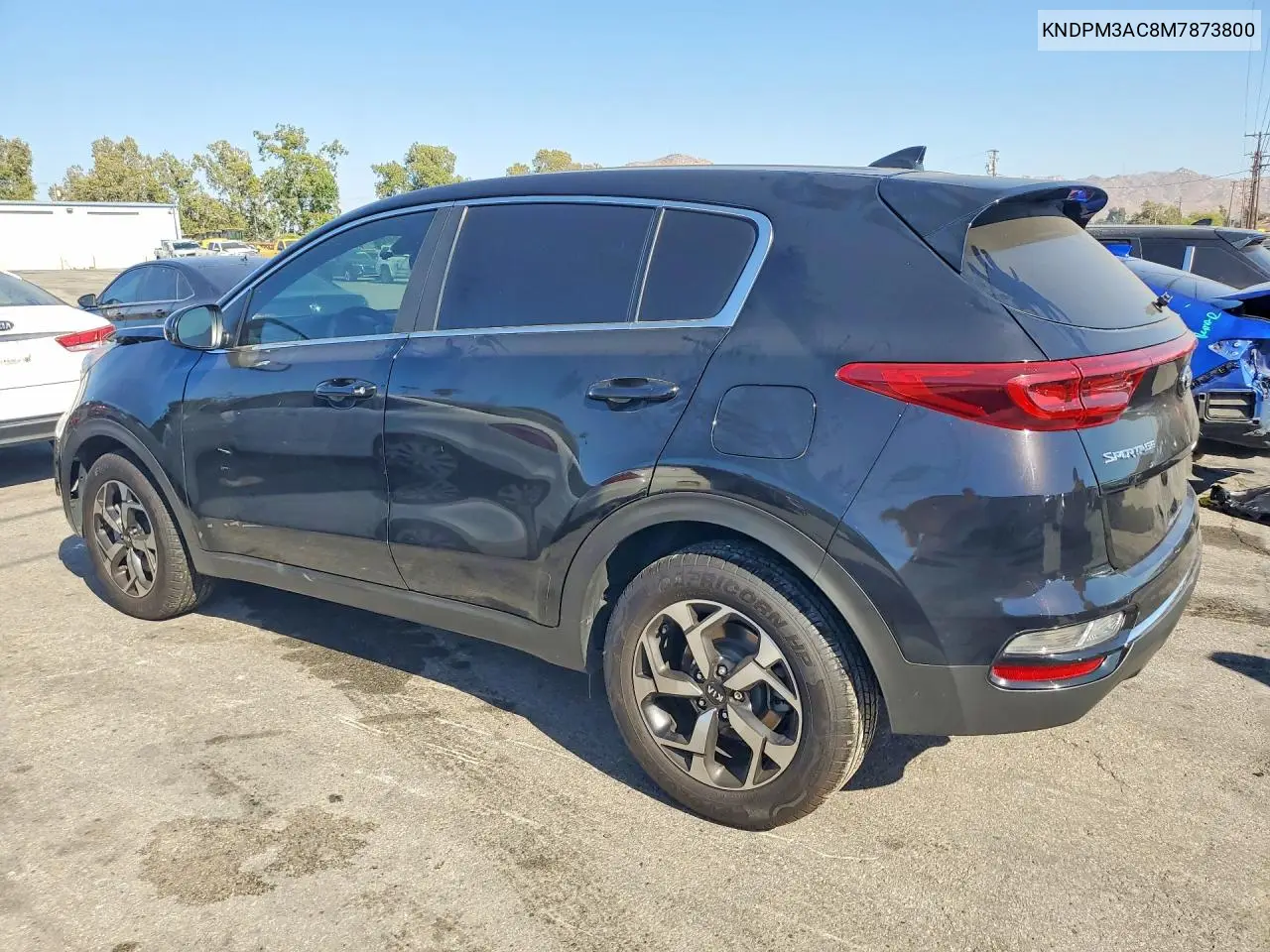 2021 Kia Sportage Lx VIN: KNDPM3AC8M7873800 Lot: 58405246