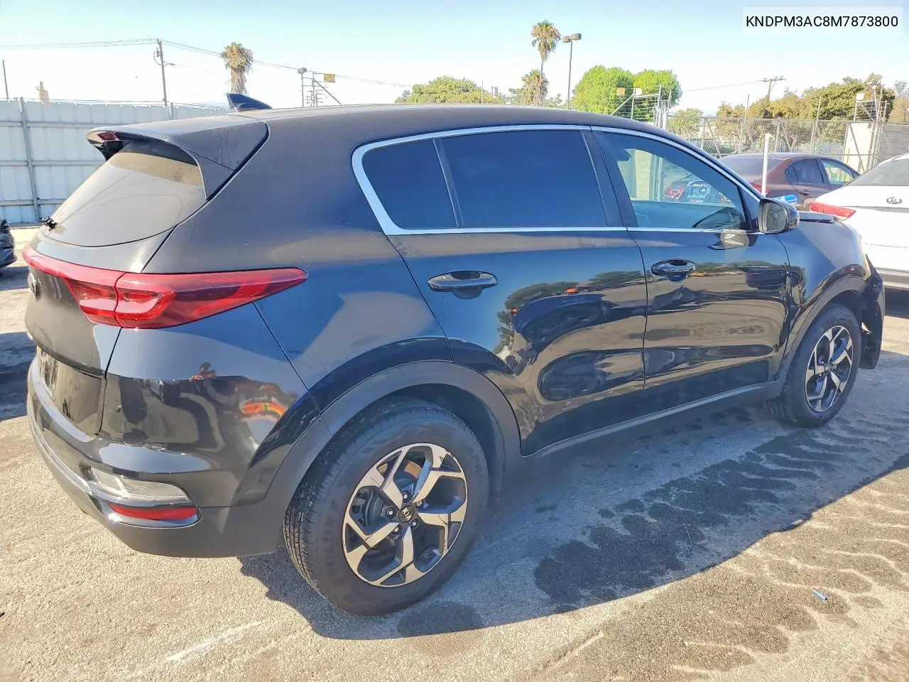 2021 Kia Sportage Lx VIN: KNDPM3AC8M7873800 Lot: 58405246