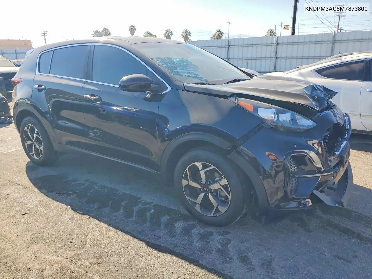 2021 Kia Sportage Lx VIN: KNDPM3AC8M7873800 Lot: 58405246
