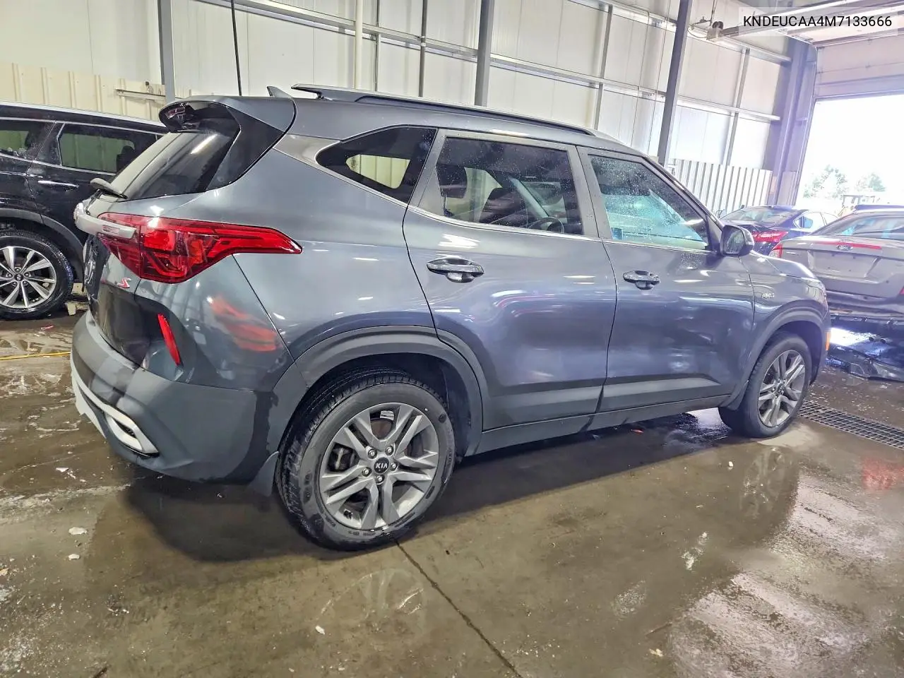 2021 Kia Seltos S VIN: KNDEUCAA4M7133666 Lot: 59166866