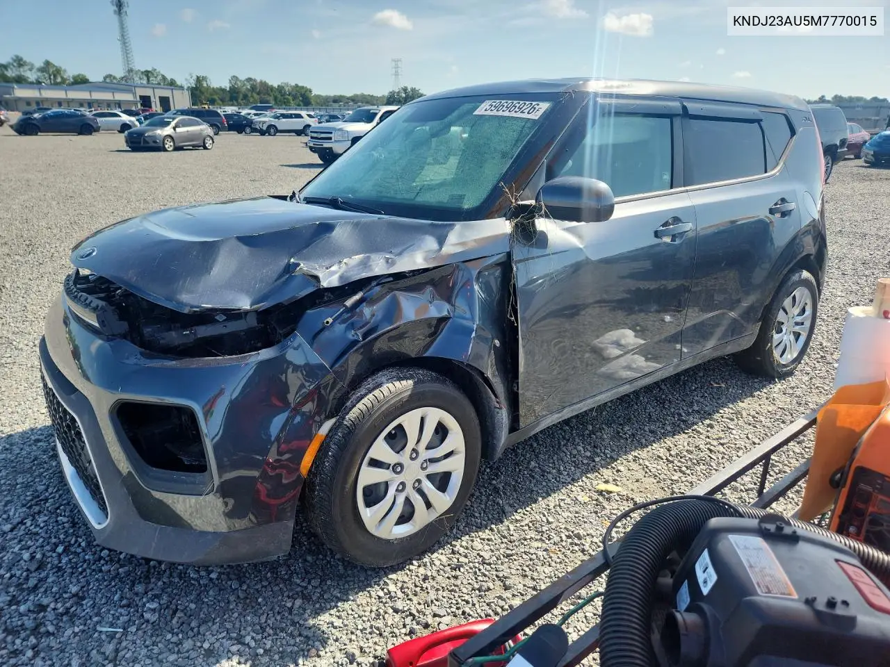 2021 Kia Soul Lx VIN: KNDJ23AU5M7770015 Lot: 59696926