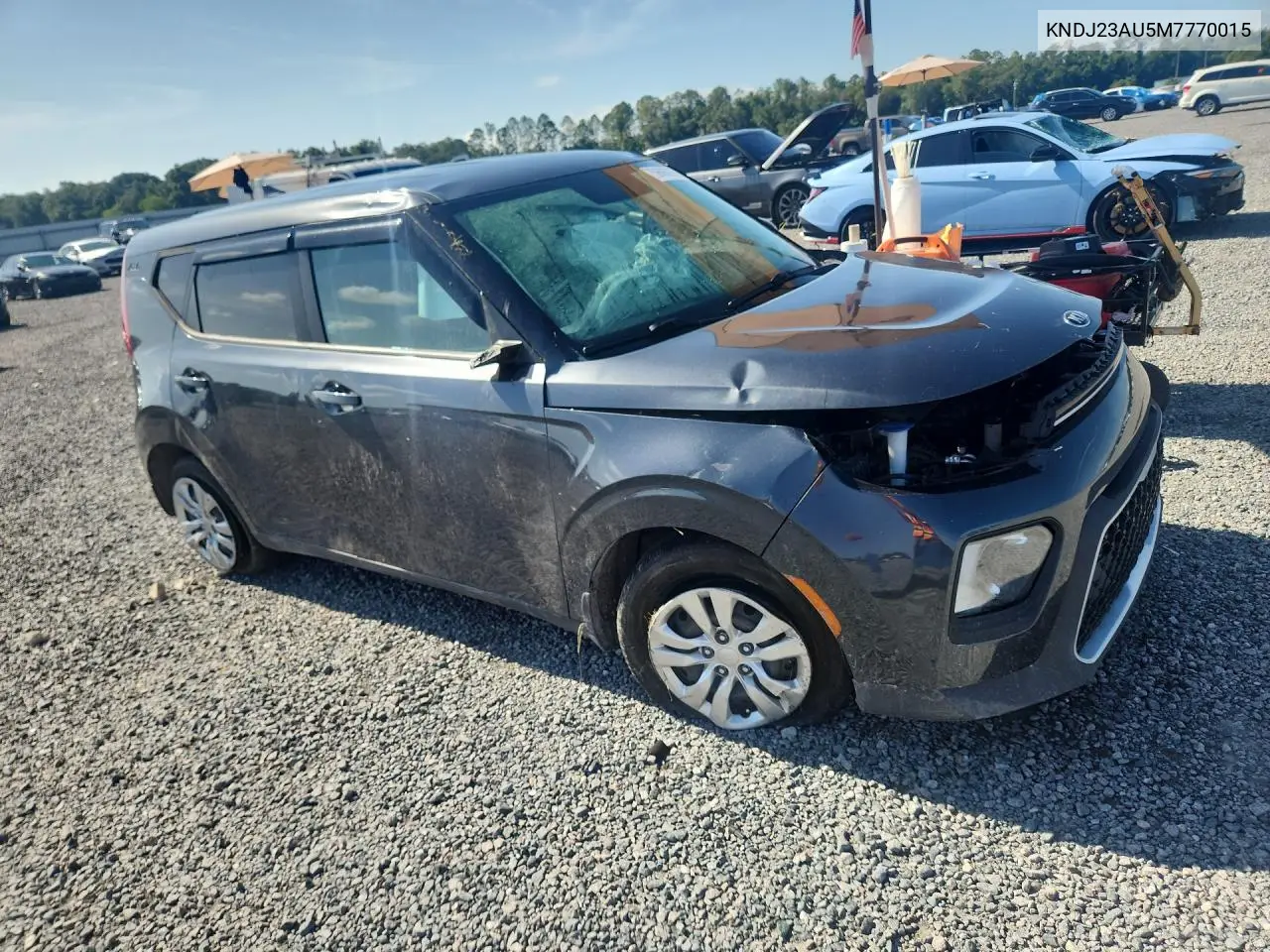 2021 Kia Soul Lx VIN: KNDJ23AU5M7770015 Lot: 59696926