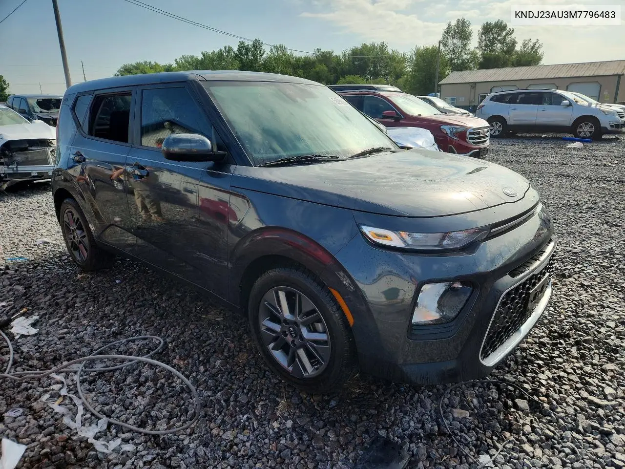 2021 Kia Soul S VIN: KNDJ23AU3M7796483 Lot: 59790096