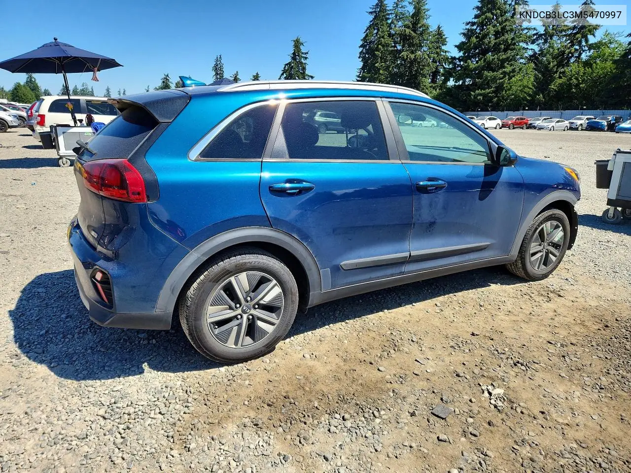 2021 Kia Niro Lxs VIN: KNDCB3LC3M5470997 Lot: 59889906