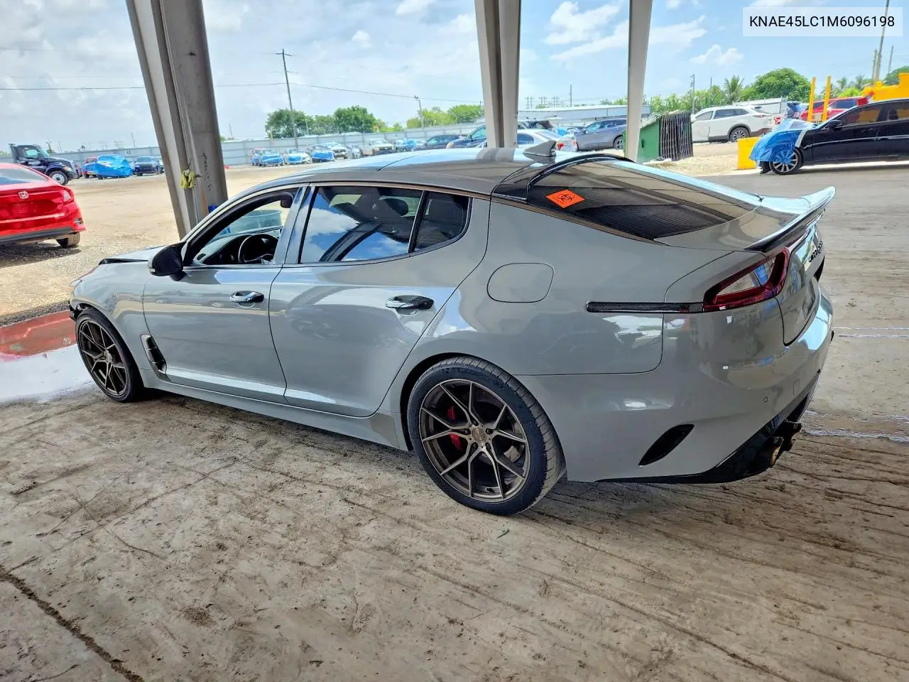 2021 Kia Stinger Gt1 VIN: KNAE45LC1M6096198 Lot: 59963166