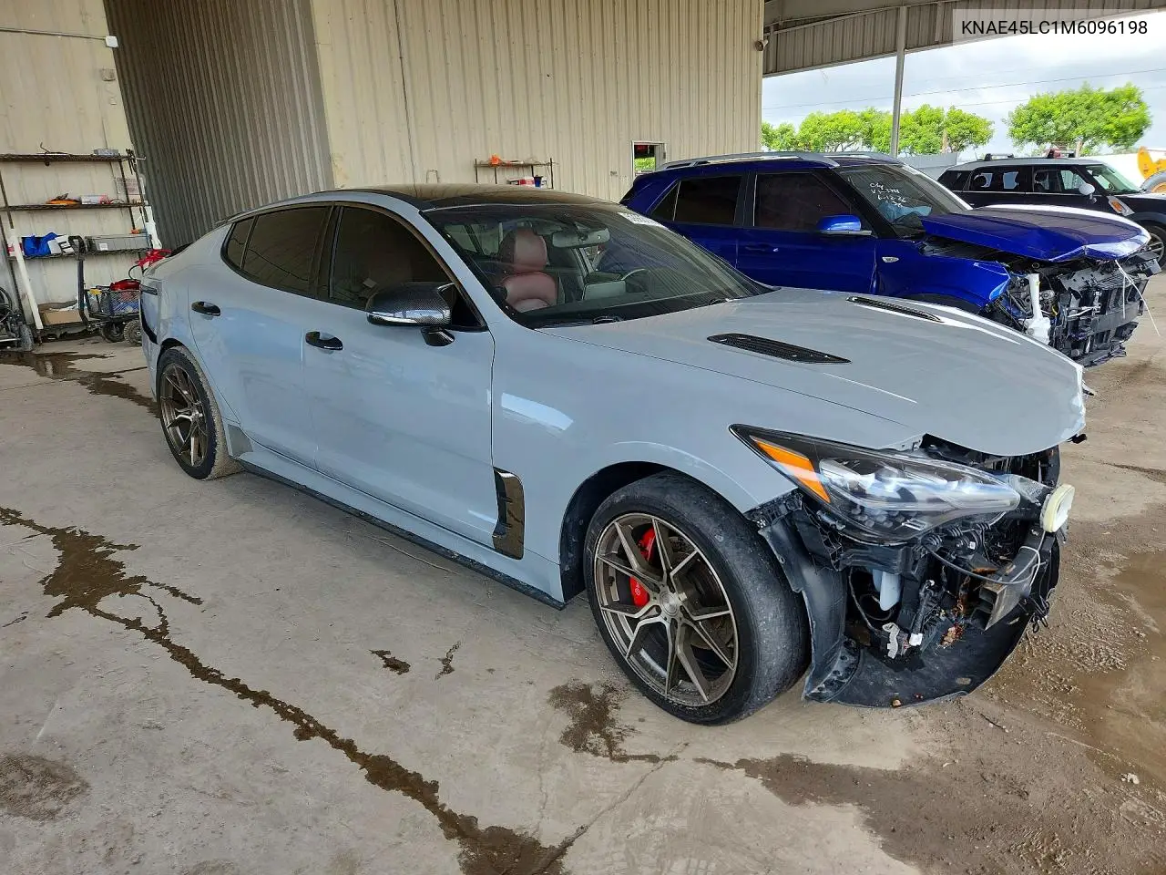2021 Kia Stinger Gt1 VIN: KNAE45LC1M6096198 Lot: 59963166