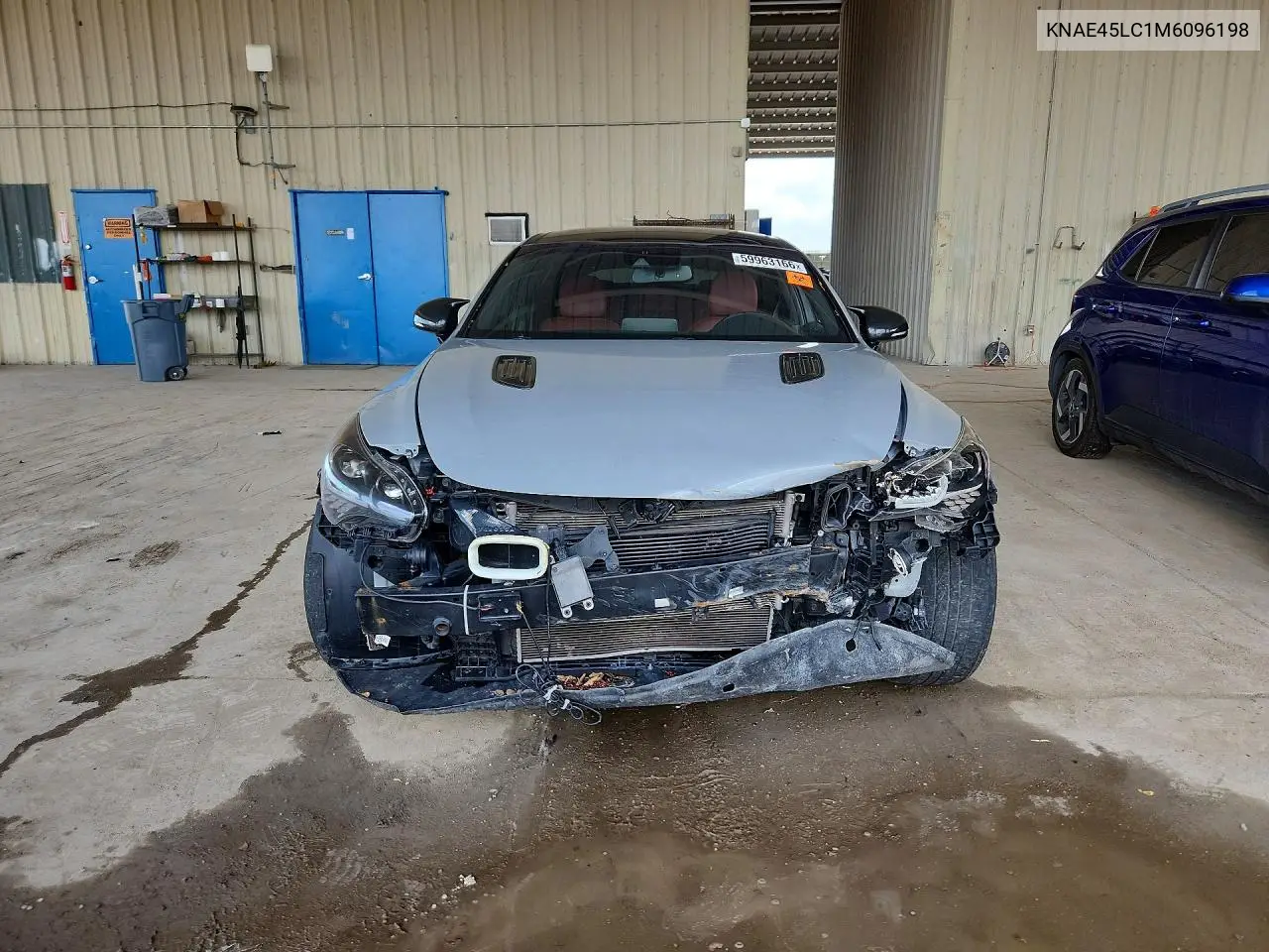 2021 Kia Stinger Gt1 VIN: KNAE45LC1M6096198 Lot: 59963166