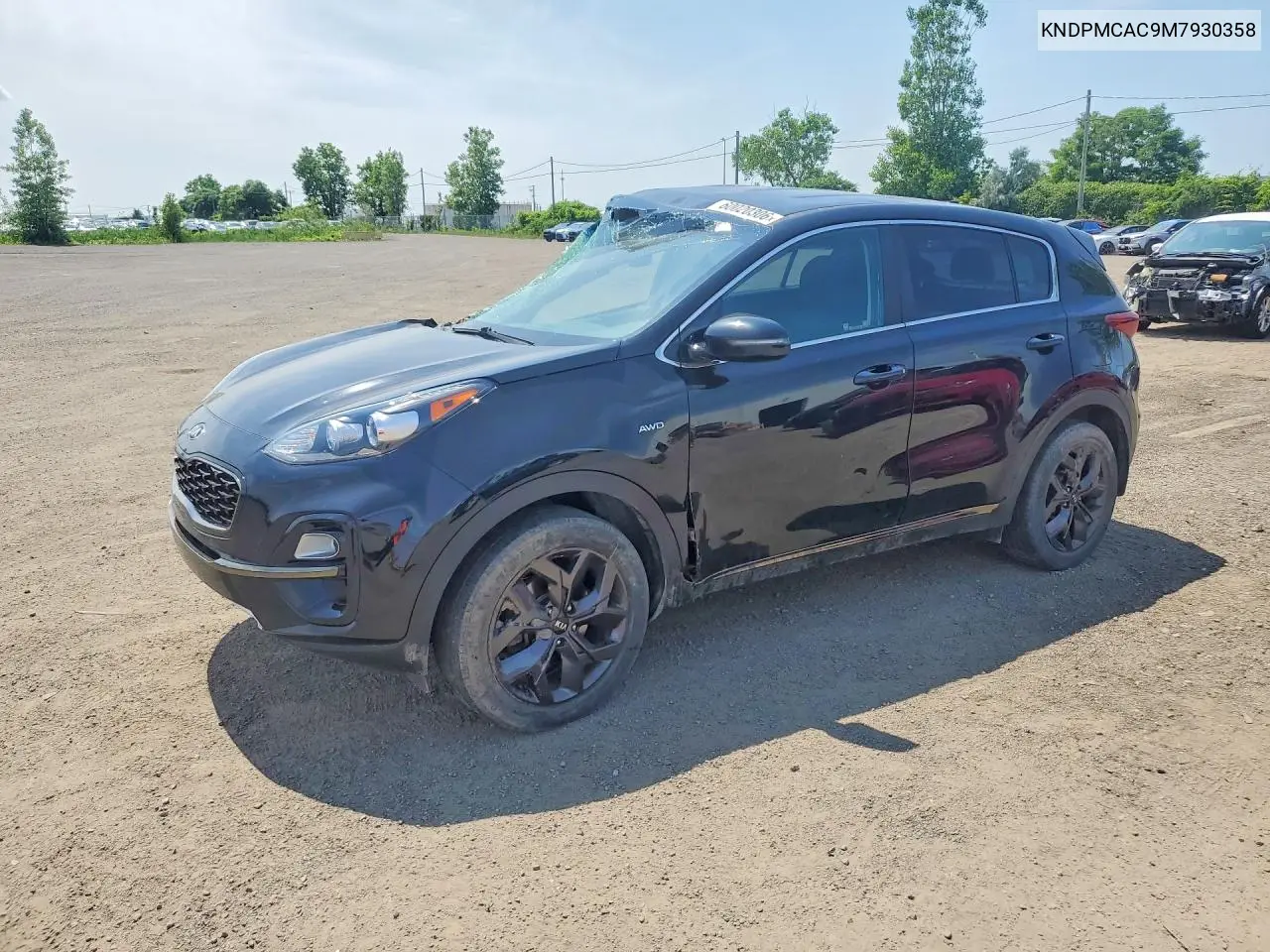 2021 Kia Sportage Lx VIN: KNDPMCAC9M7930358 Lot: 60020306