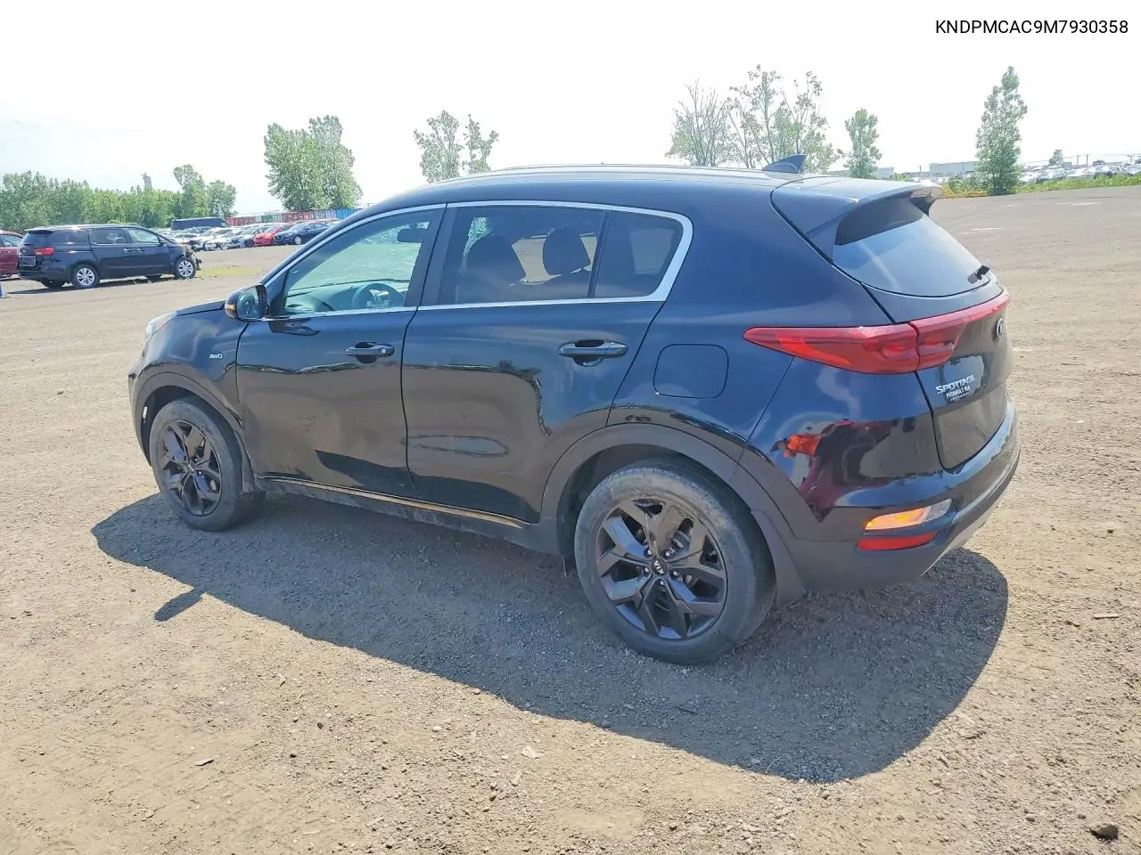 2021 Kia Sportage Lx VIN: KNDPMCAC9M7930358 Lot: 60020306