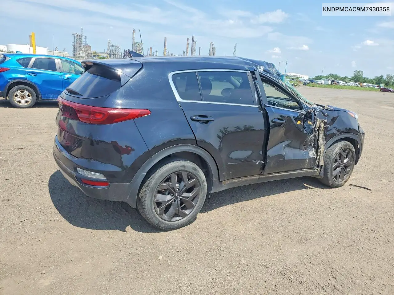 2021 Kia Sportage Lx VIN: KNDPMCAC9M7930358 Lot: 60020306