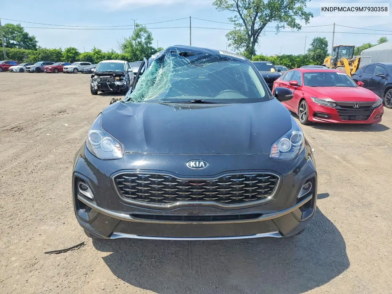 2021 Kia Sportage Lx VIN: KNDPMCAC9M7930358 Lot: 60020306
