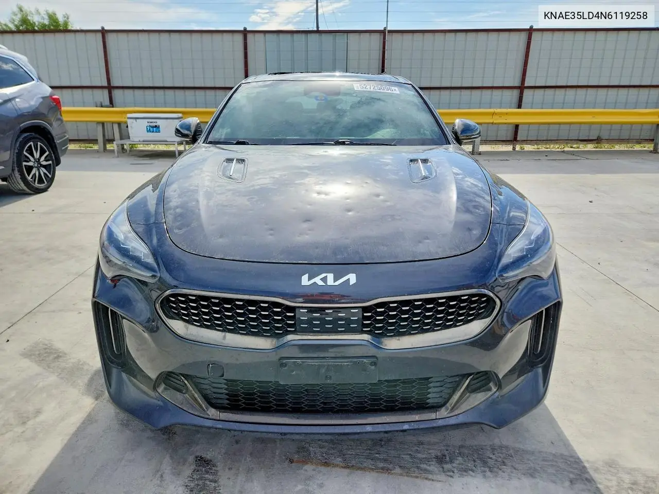 2022 Kia Stinger Gt Line VIN: KNAE35LD4N6119258 Lot: 52725096