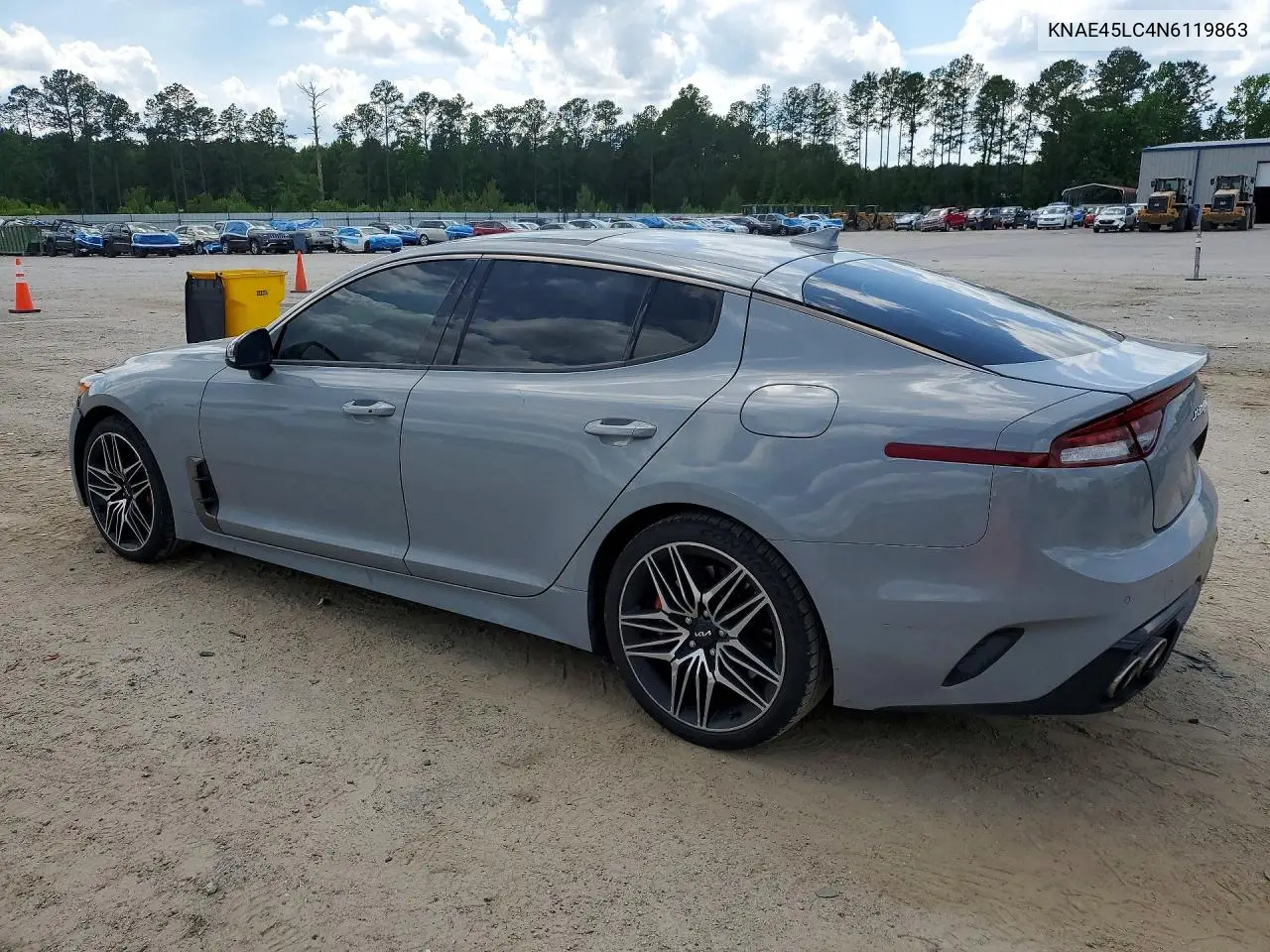 2022 Kia Stinger Gt1 VIN: KNAE45LC4N6119863 Lot: 52808266