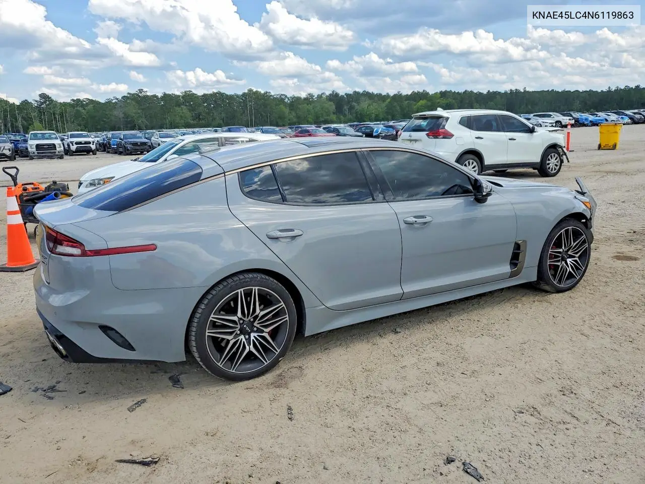 2022 Kia Stinger Gt1 VIN: KNAE45LC4N6119863 Lot: 52808266
