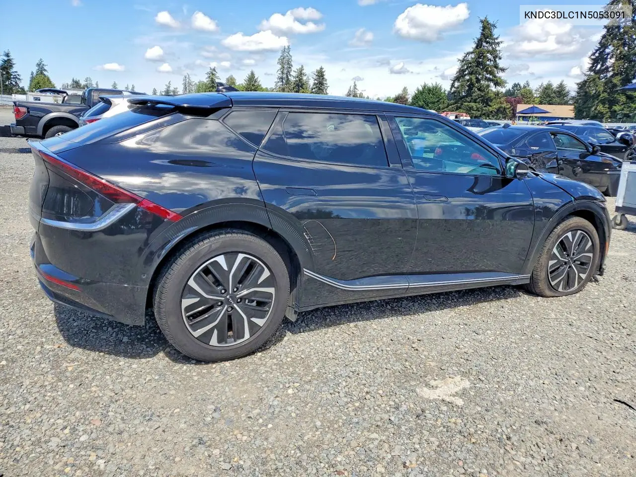 2022 Kia Ev6 Wind VIN: KNDC3DLC1N5053091 Lot: 52965546