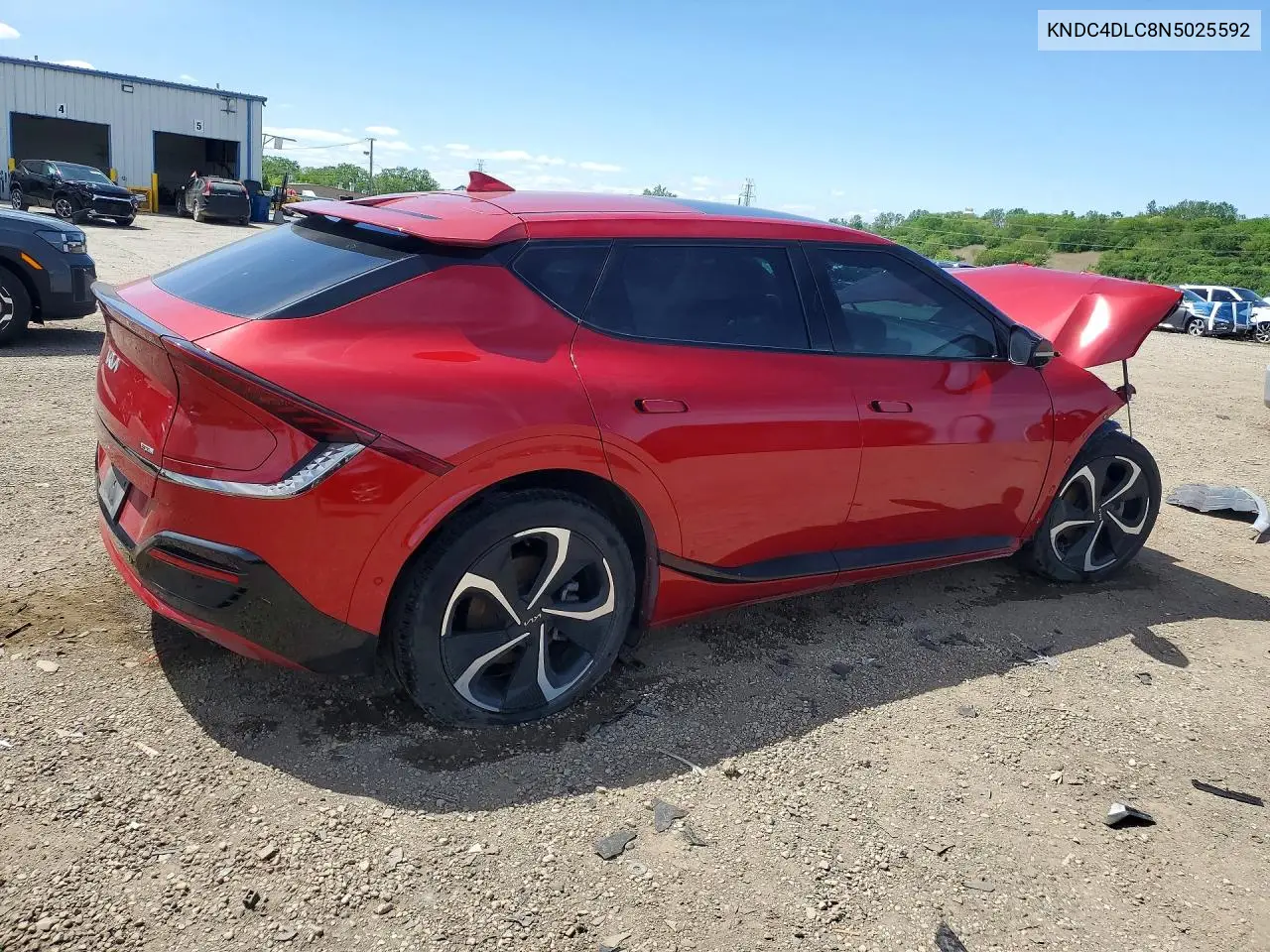 2022 Kia Ev6 Gt Line VIN: KNDC4DLC8N5025592 Lot: 53220246