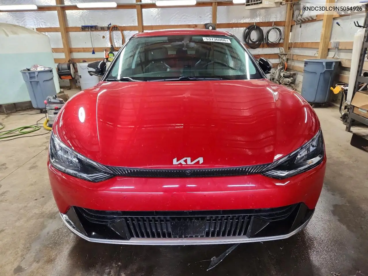 2022 Kia Ev6 Wind VIN: KNDC3DLC9N5054926 Lot: 53736006