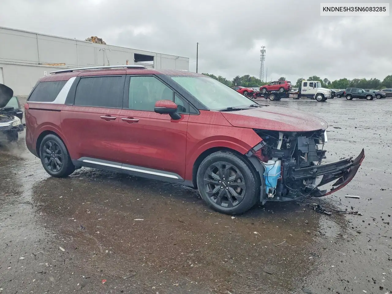 2022 Kia Carnival Sx Prestige VIN: KNDNE5H35N6083285 Lot: 54252666