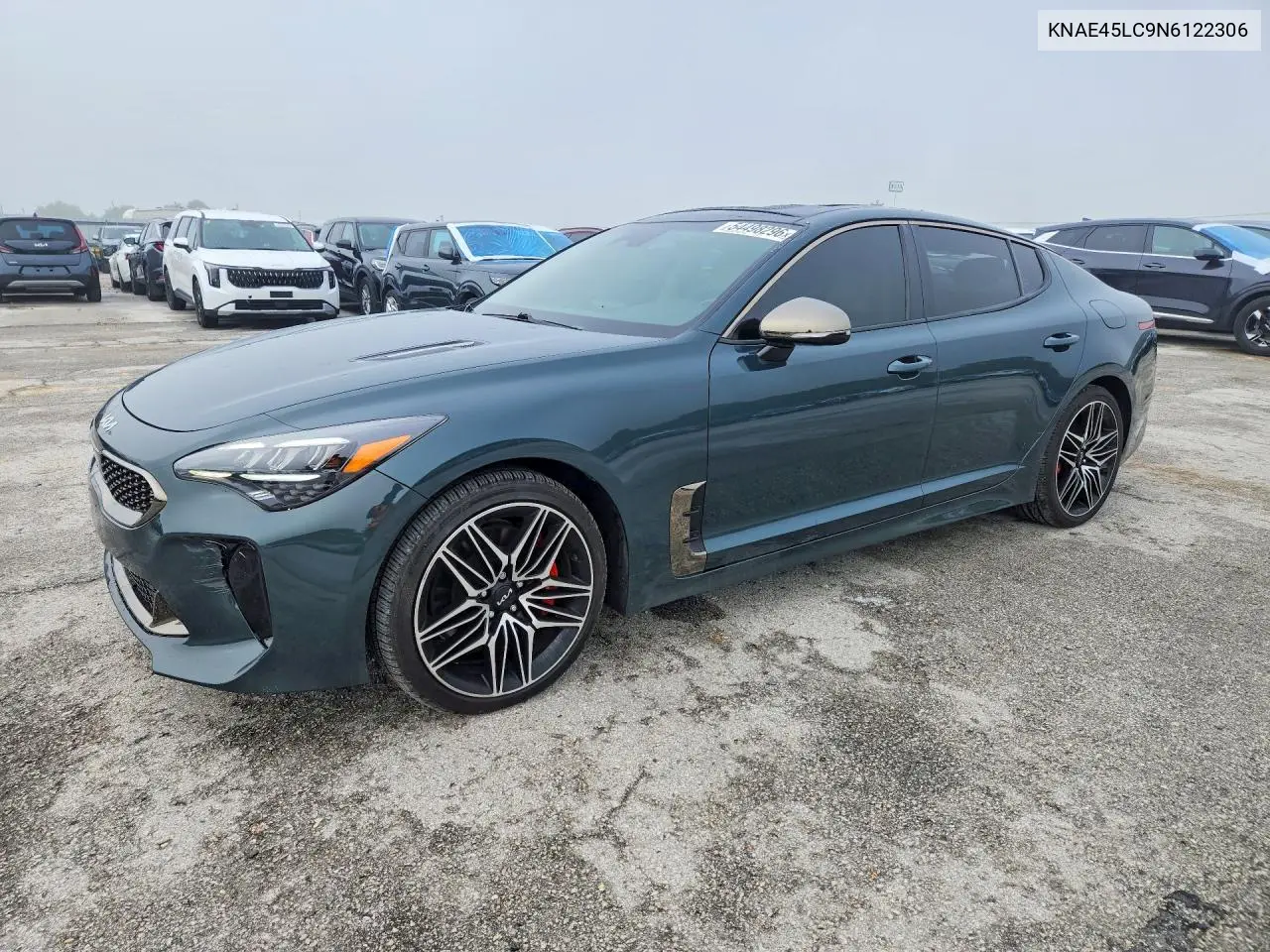 2022 Kia Stinger Gt1 VIN: KNAE45LC9N6122306 Lot: 54498296
