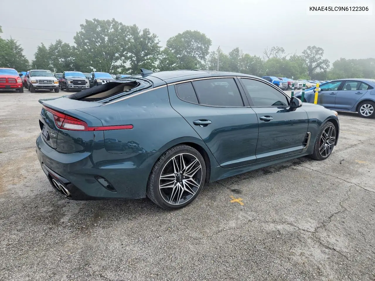 2022 Kia Stinger Gt1 VIN: KNAE45LC9N6122306 Lot: 54498296