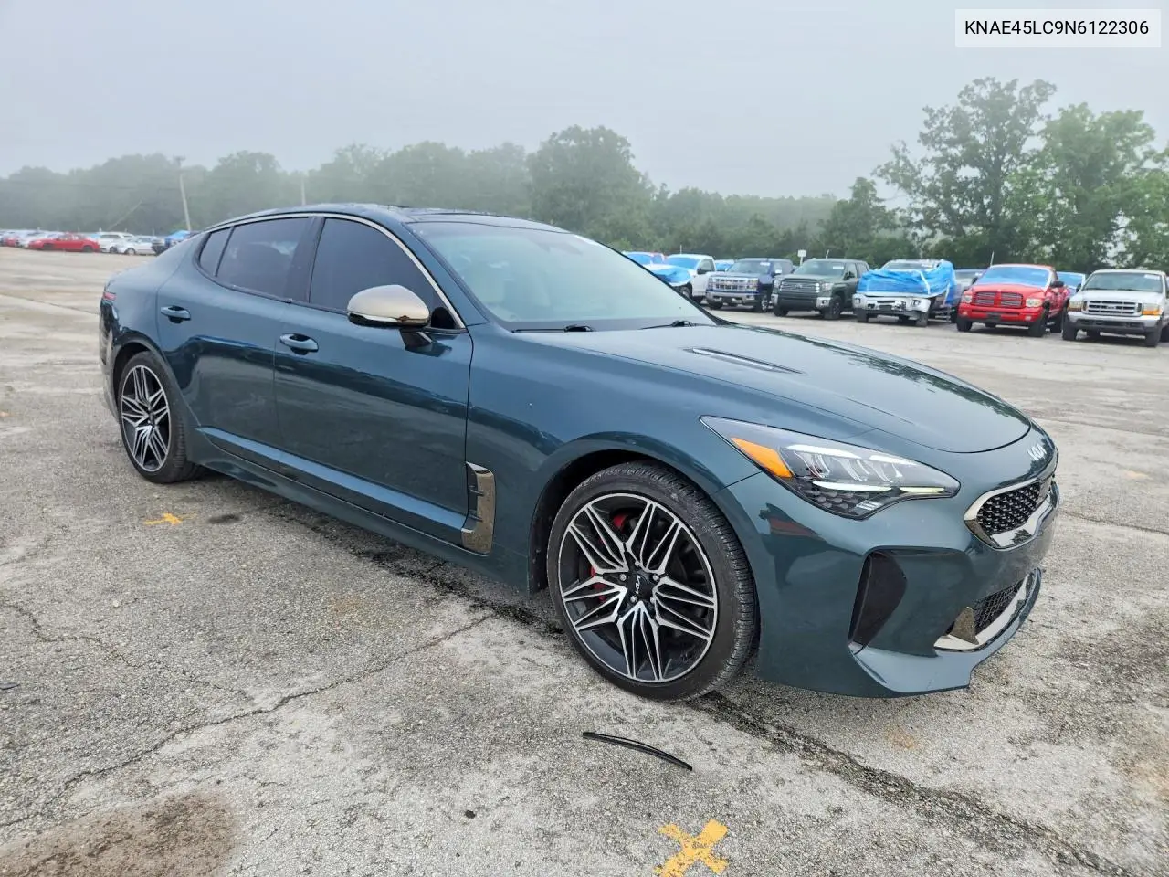 2022 Kia Stinger Gt1 VIN: KNAE45LC9N6122306 Lot: 54498296