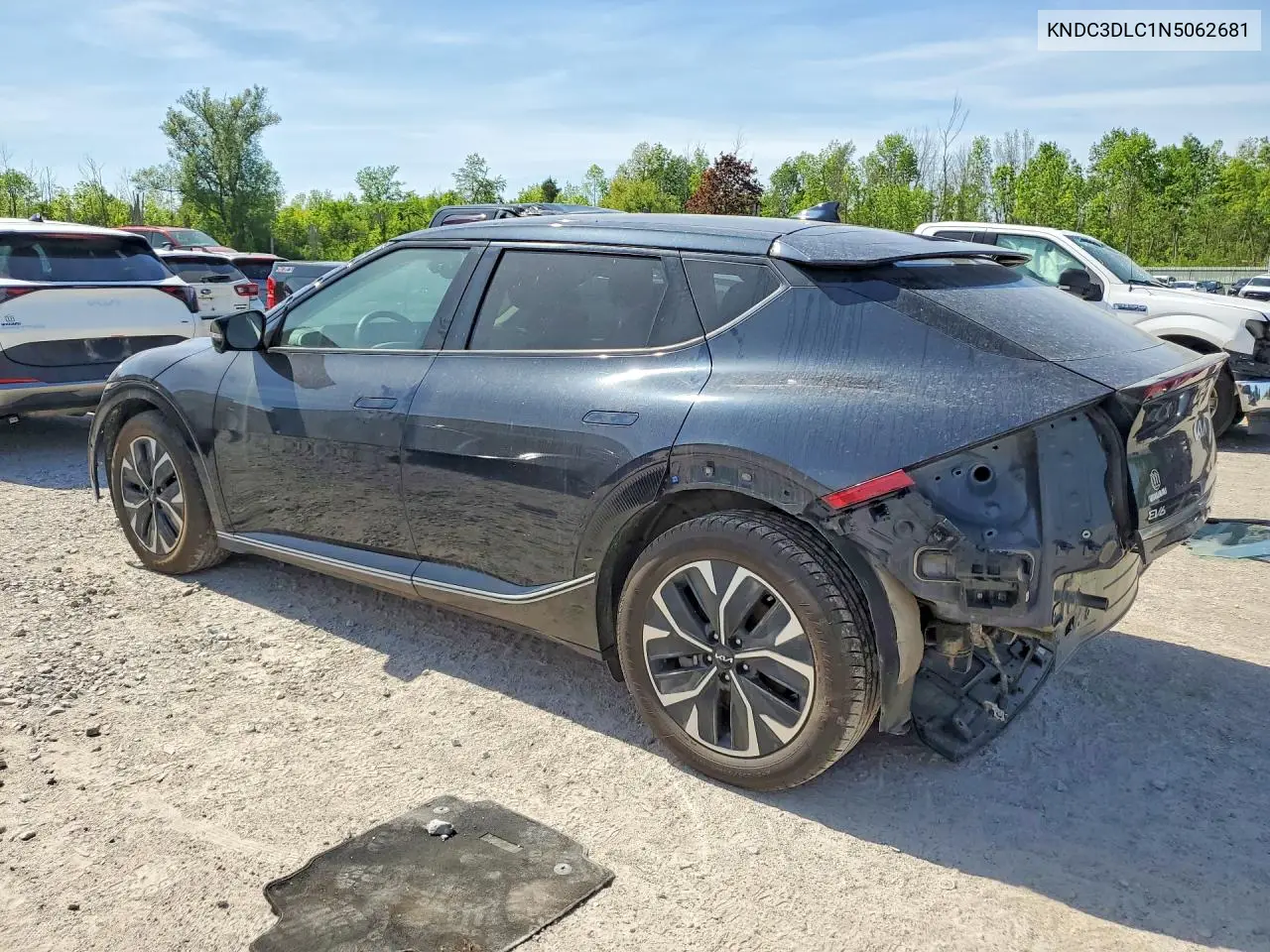 2022 Kia Ev6 Wind VIN: KNDC3DLC1N5062681 Lot: 55081956