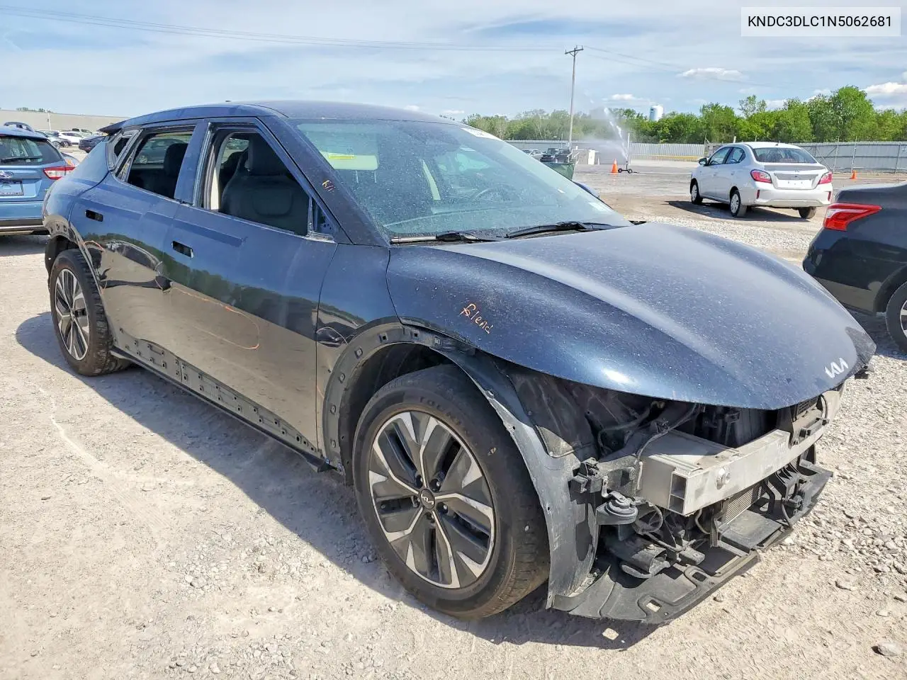 2022 Kia Ev6 Wind VIN: KNDC3DLC1N5062681 Lot: 55081956