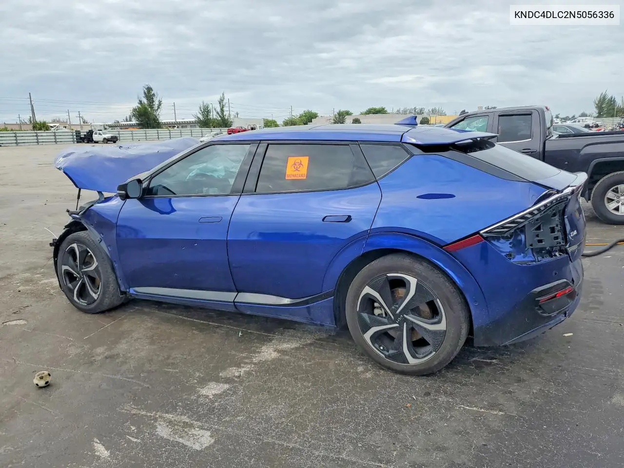 2022 Kia Ev6 Gt Line VIN: KNDC4DLC2N5056336 Lot: 55588446