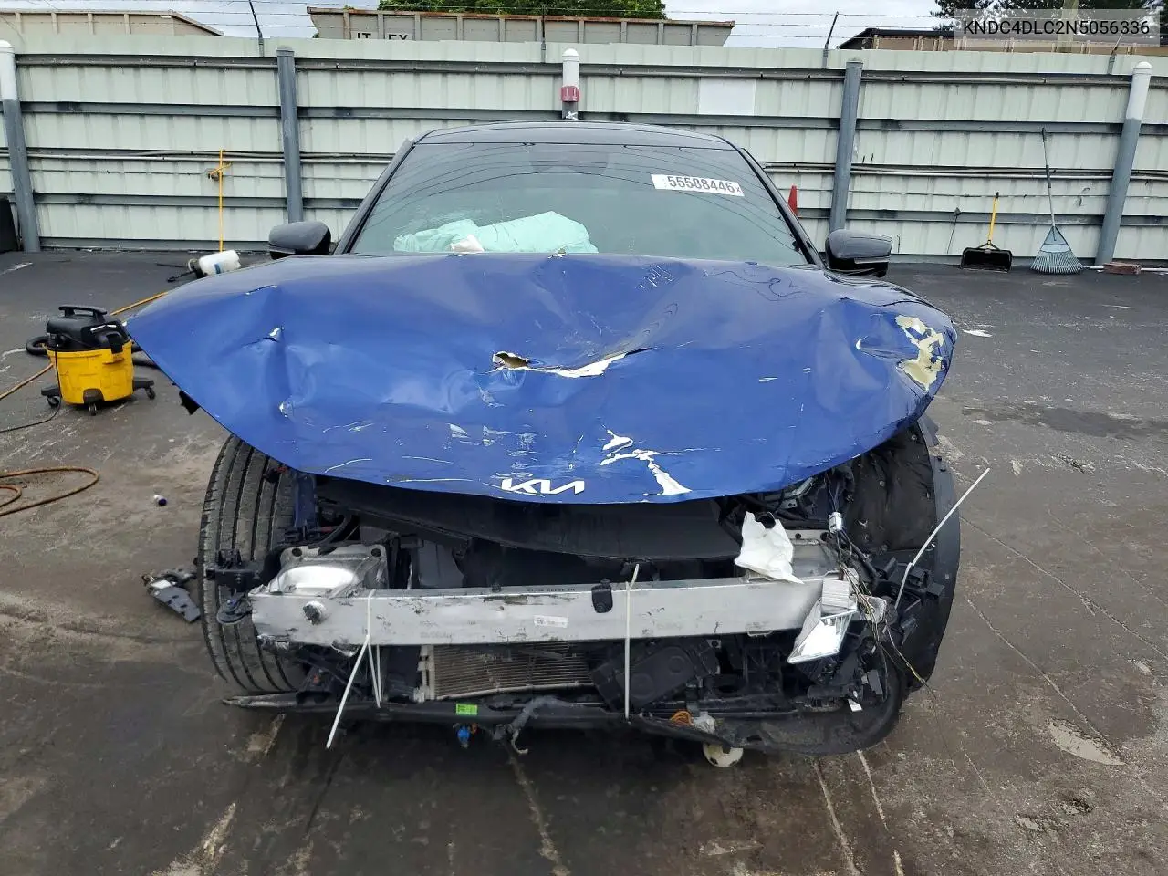 2022 Kia Ev6 Gt Line VIN: KNDC4DLC2N5056336 Lot: 55588446