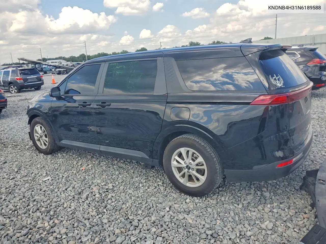 2022 Kia Carnival Lx VIN: KNDNB4H31N6189588 Lot: 55958766