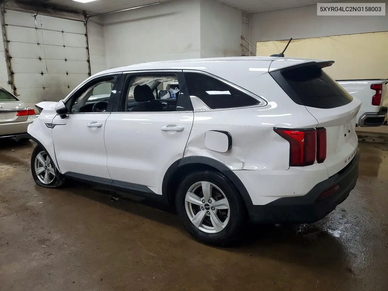 2022 Kia Sorento Lx VIN: 5XYRG4LC2NG158003 Lot: 56268286