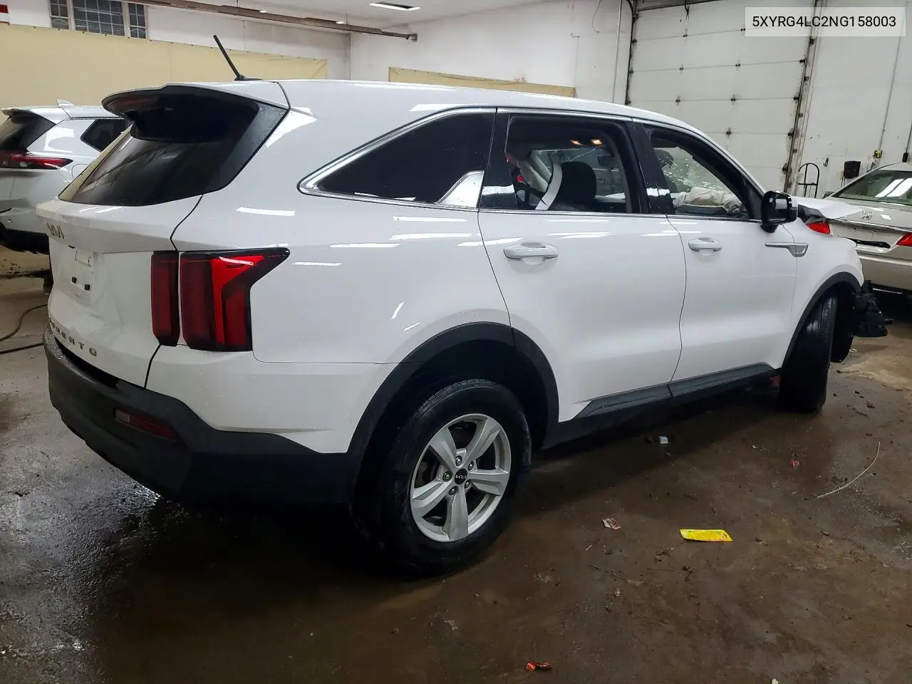 2022 Kia Sorento Lx VIN: 5XYRG4LC2NG158003 Lot: 56268286