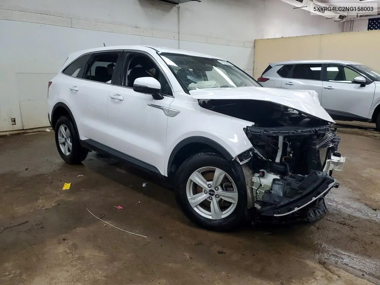 2022 Kia Sorento Lx VIN: 5XYRG4LC2NG158003 Lot: 56268286