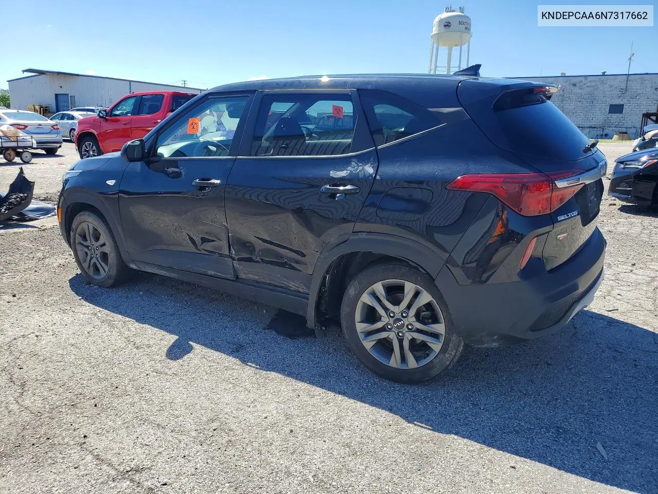 2022 Kia Seltos Lx VIN: KNDEPCAA6N7317662 Lot: 56774386