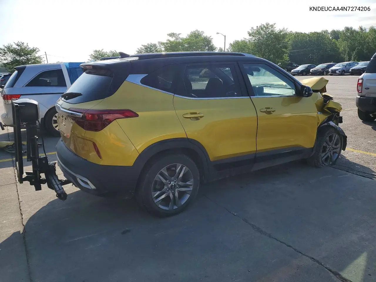 2022 Kia Seltos S VIN: KNDEUCAA4N7274206 Lot: 56802236