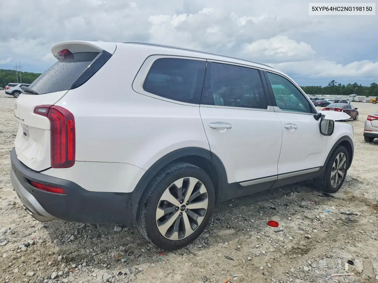 2022 Kia Telluride S VIN: 5XYP64HC2NG198150 Lot: 58193656
