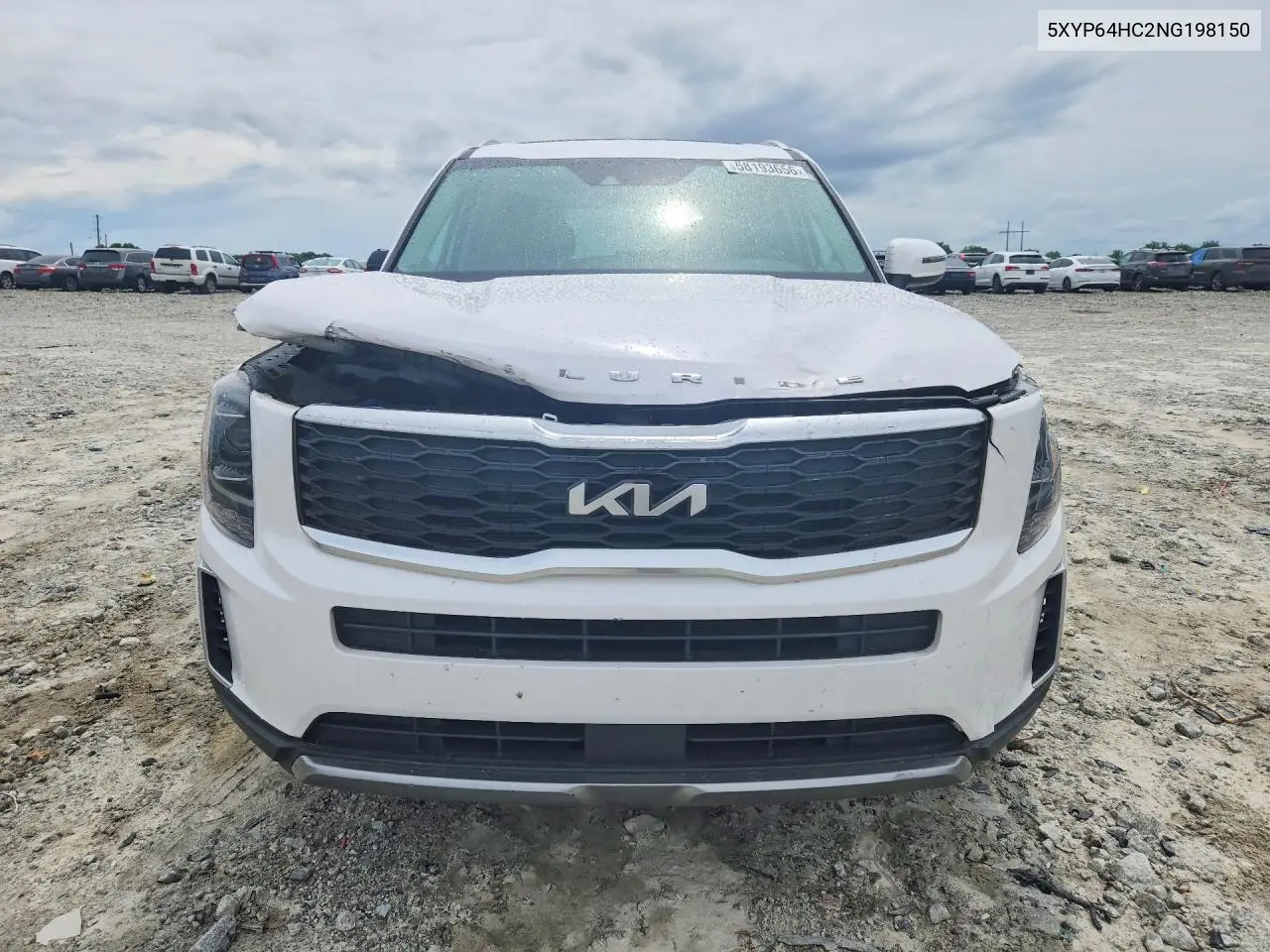 2022 Kia Telluride S VIN: 5XYP64HC2NG198150 Lot: 58193656