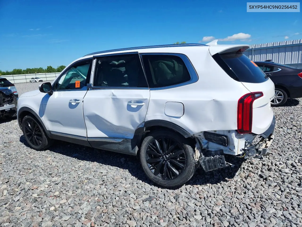 2022 Kia Telluride Sx VIN: 5XYP54HC9NG256452 Lot: 58381506