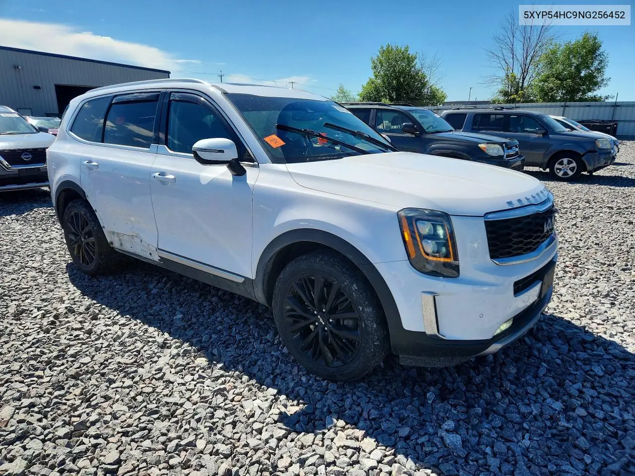 2022 Kia Telluride Sx VIN: 5XYP54HC9NG256452 Lot: 58381506