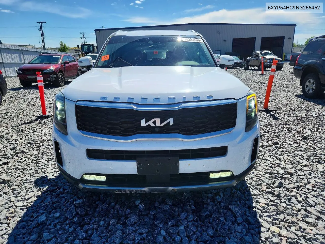 2022 Kia Telluride Sx VIN: 5XYP54HC9NG256452 Lot: 58381506