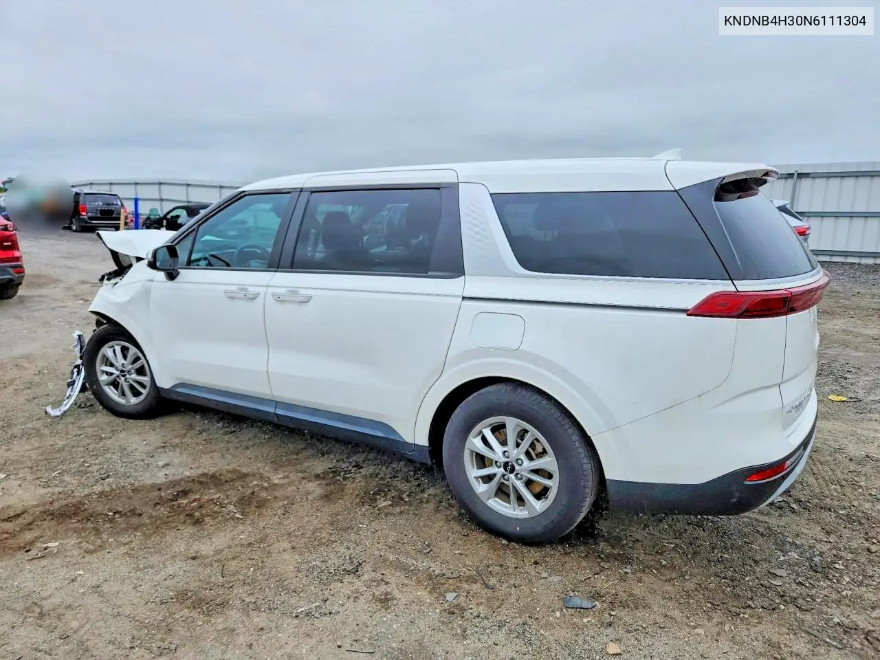 2022 Kia Carnival Lx VIN: KNDNB4H30N6111304 Lot: 58477496