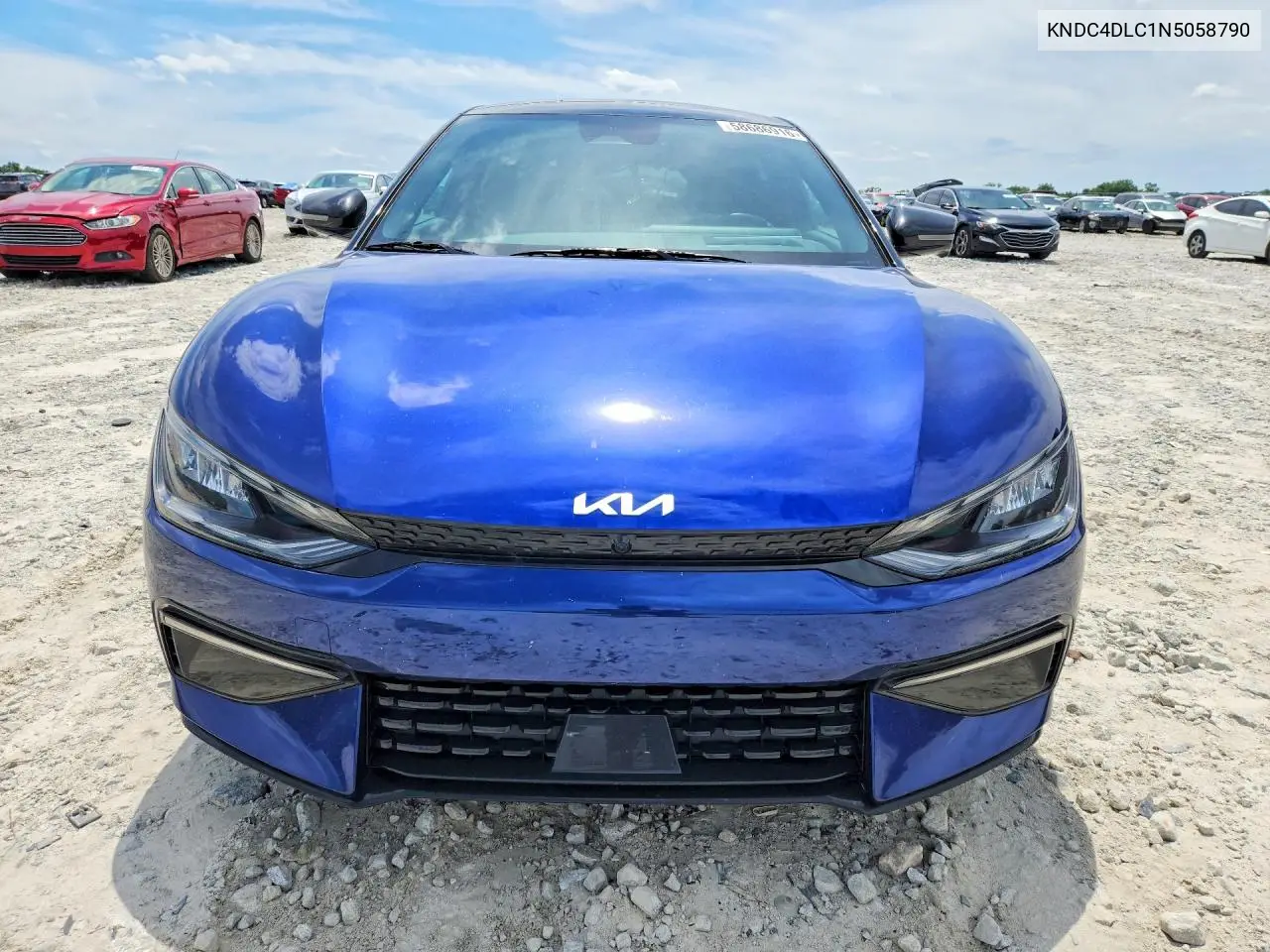 2022 Kia Ev6 Gt Line VIN: KNDC4DLC1N5058790 Lot: 58686916
