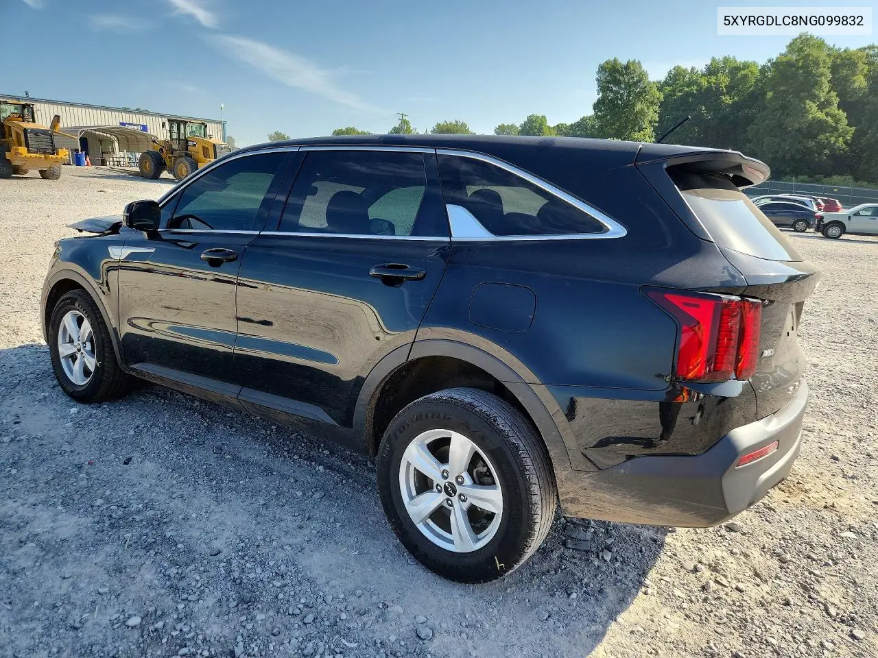 2022 Kia Sorento Lx VIN: 5XYRGDLC8NG099832 Lot: 59538106