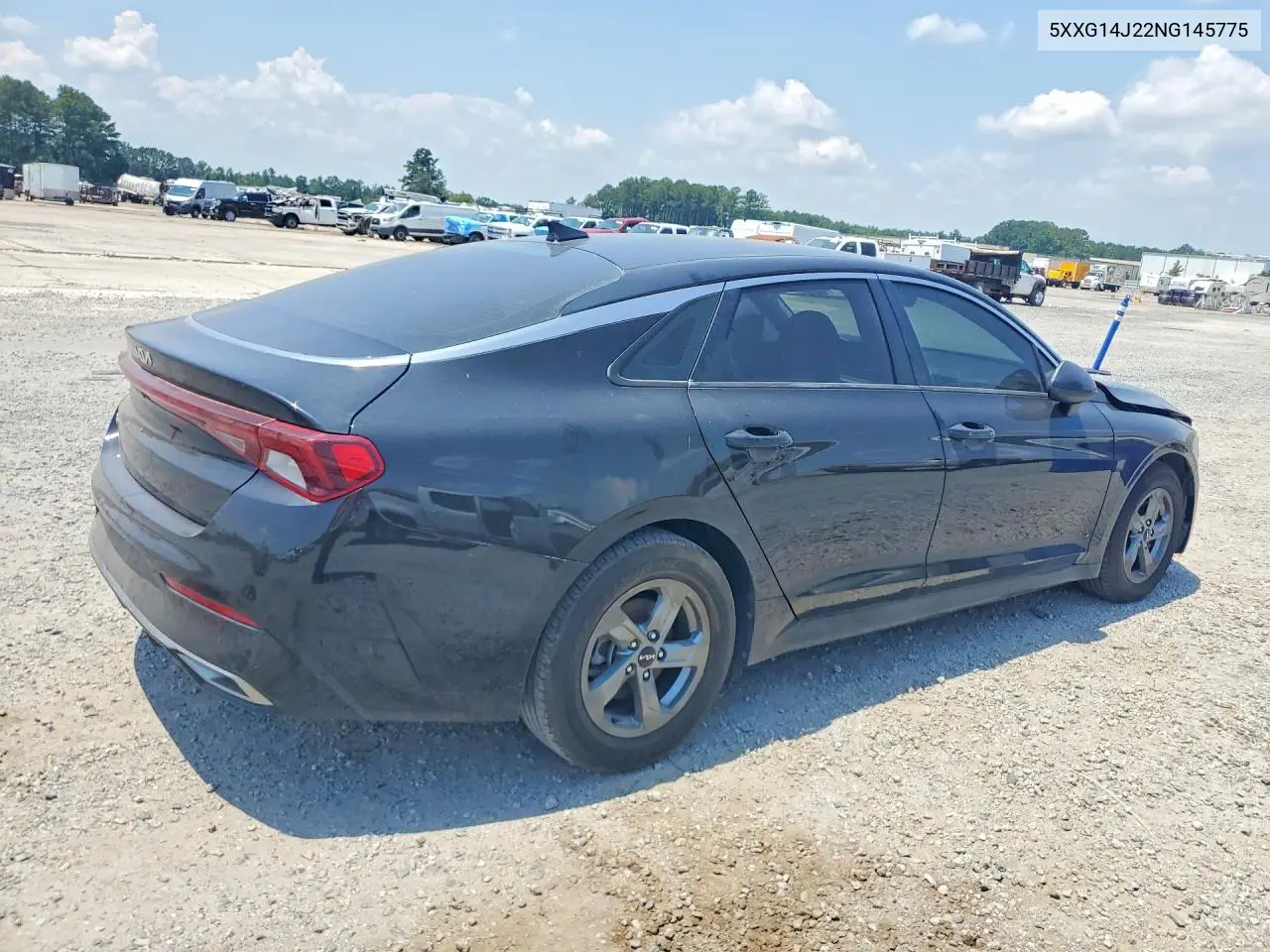 2022 Kia K5 Lxs VIN: 5XXG14J22NG145775 Lot: 59650716