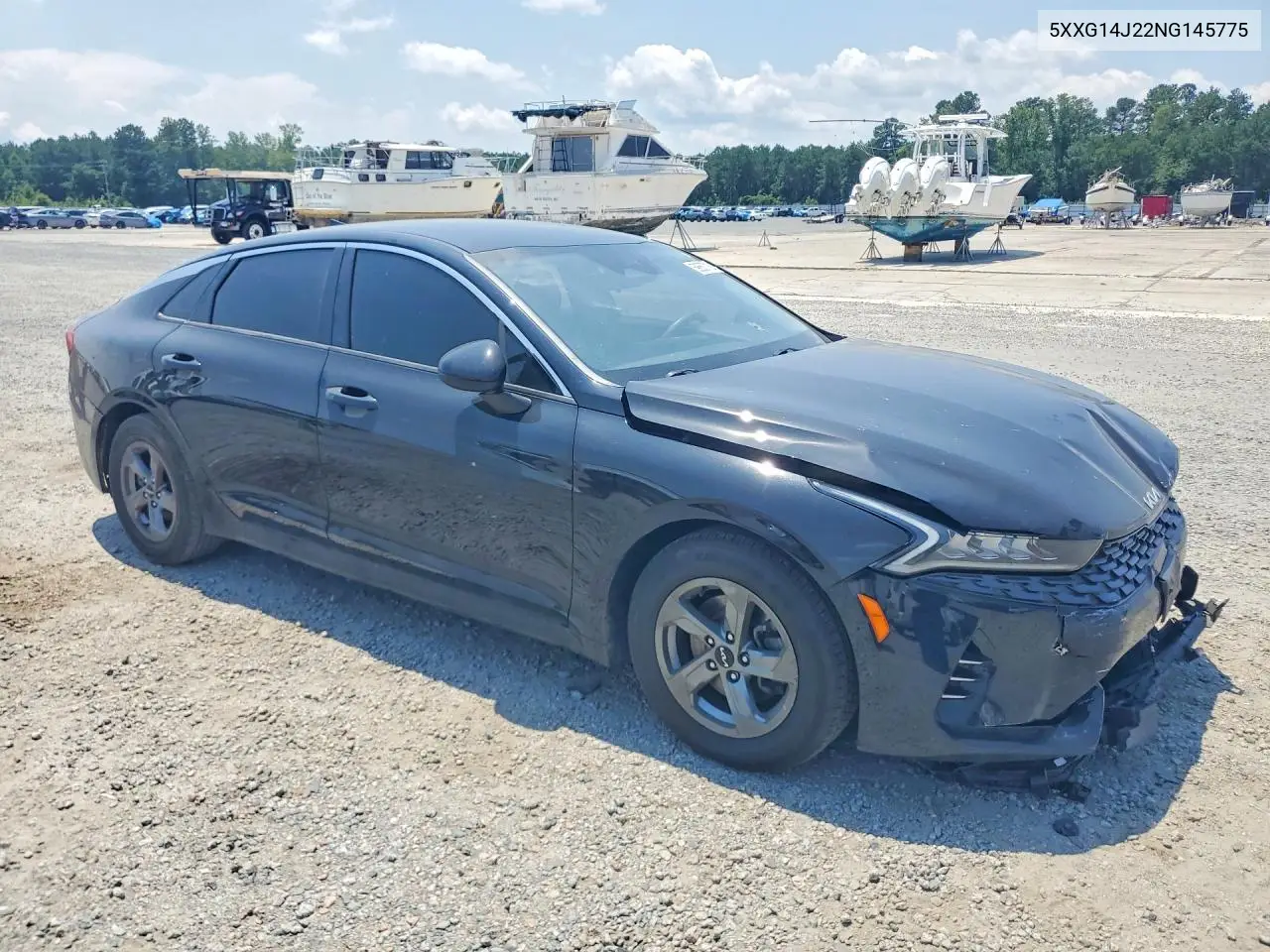2022 Kia K5 Lxs VIN: 5XXG14J22NG145775 Lot: 59650716