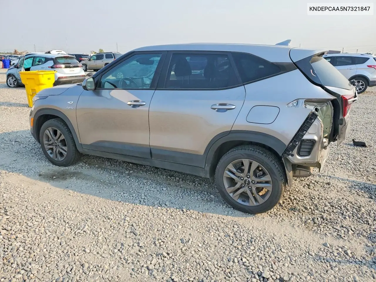 2022 Kia Seltos Lx VIN: KNDEPCAA5N7321847 Lot: 60299906