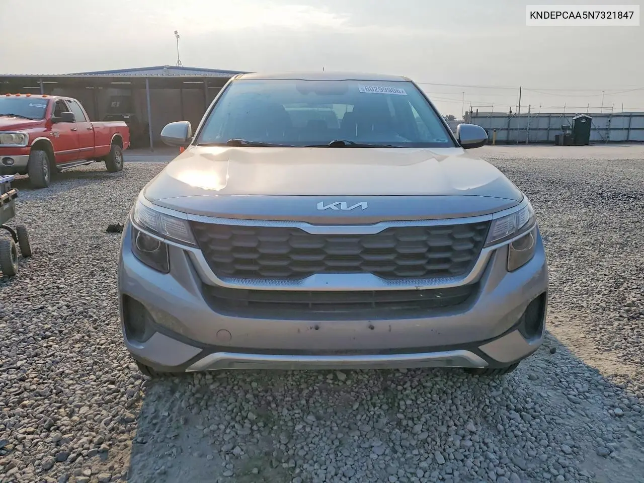 2022 Kia Seltos Lx VIN: KNDEPCAA5N7321847 Lot: 60299906