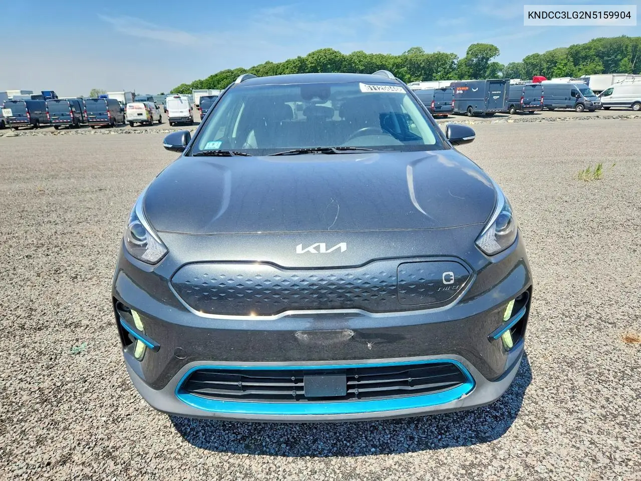 2022 Kia Niro Ev S VIN: KNDCC3LG2N5159904 Lot: 61125046