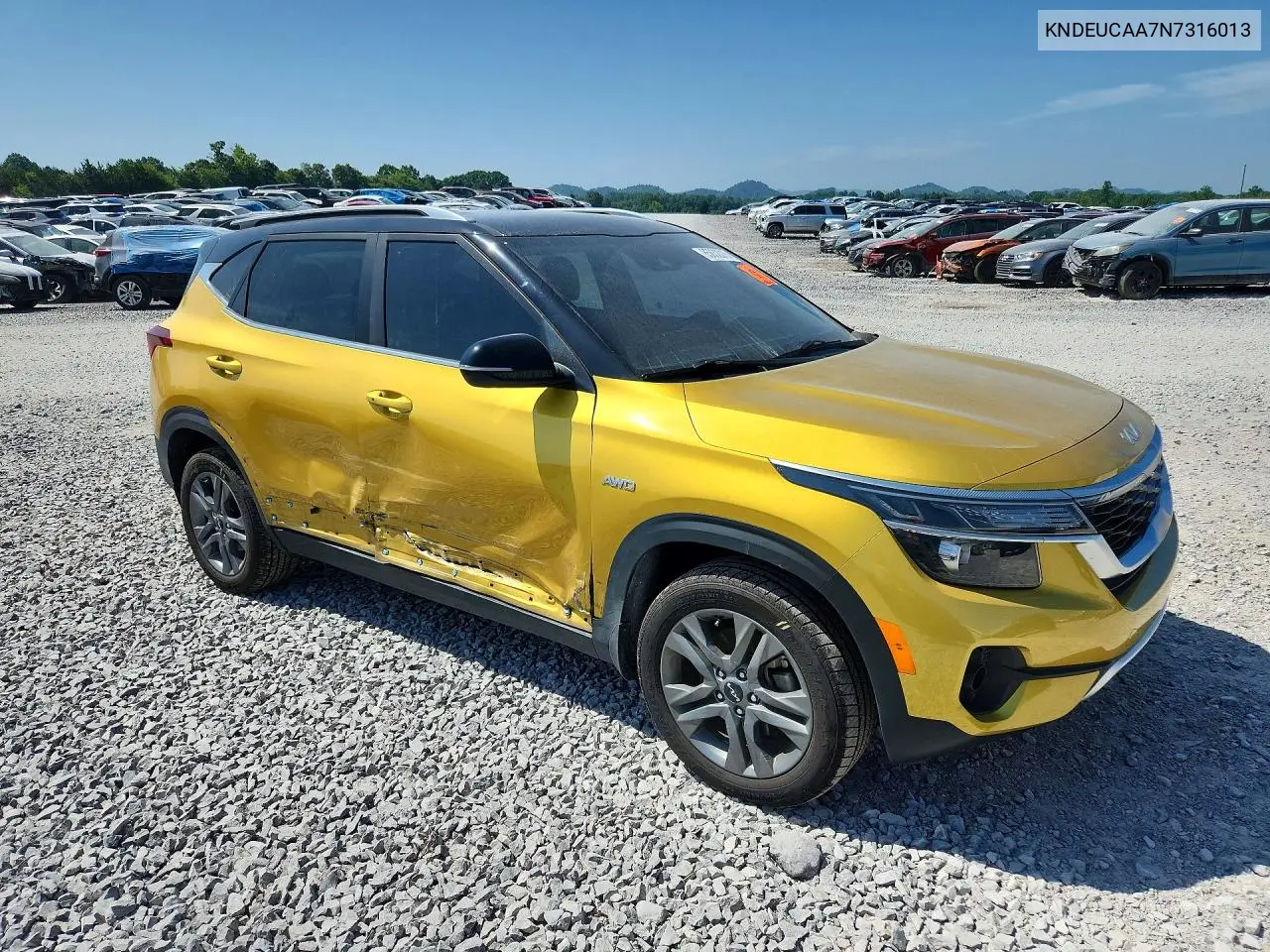 2022 Kia Seltos S VIN: KNDEUCAA7N7316013 Lot: 85632015