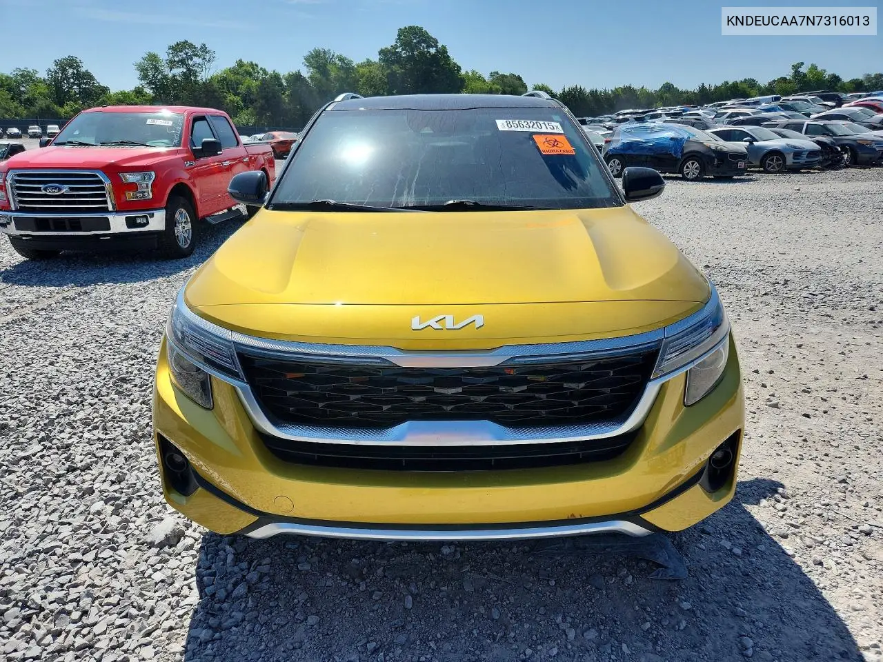 2022 Kia Seltos S VIN: KNDEUCAA7N7316013 Lot: 85632015